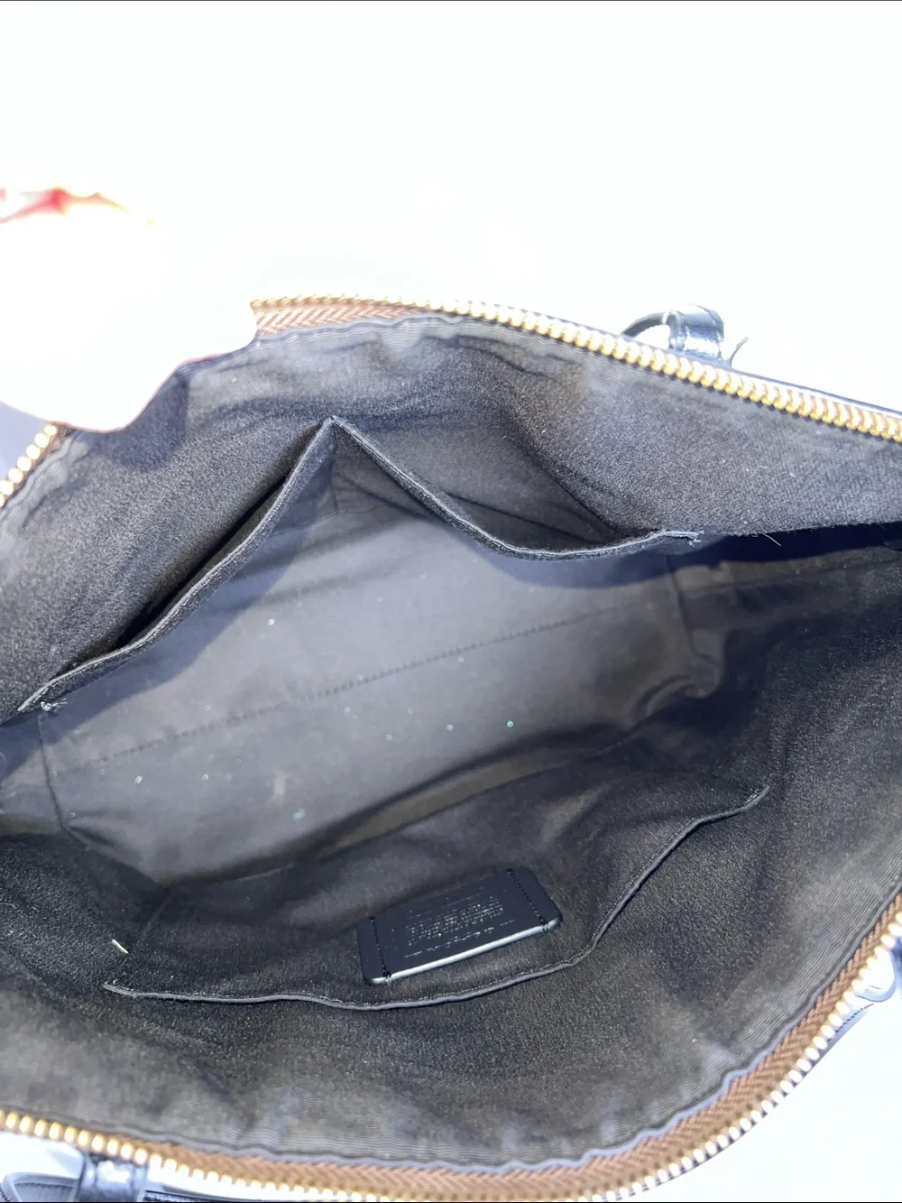 Coach 2020 Zip Top Tote Signature Canvas